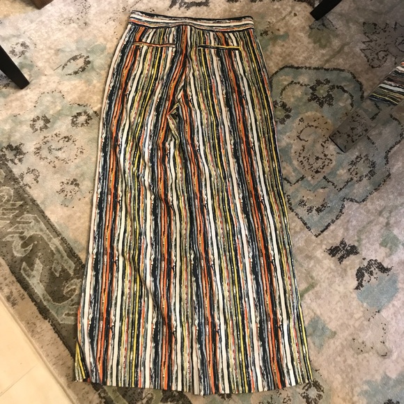 Sam Edelman STRIPED PALAZZO PANTS - Picture 5 of 8